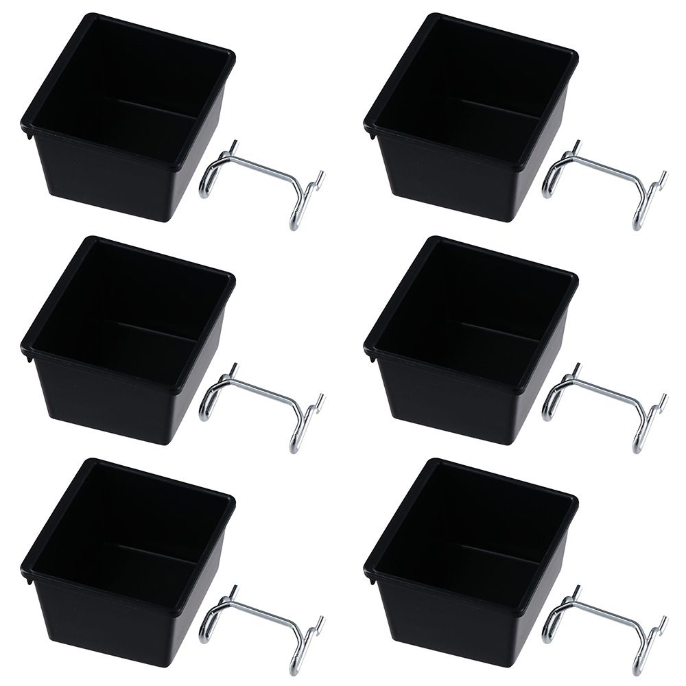 1/6 세트 후크 및 라벨이 있는 페그보드 상자 작업장 - Workshop Tools Box 리뷰 및 가격