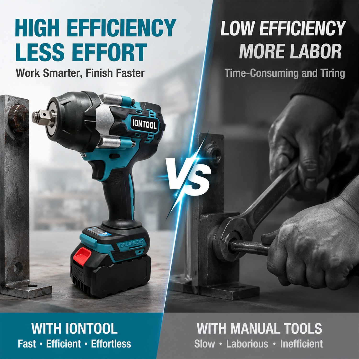 IONTOOL DTW700 미끄럼 방지 무선 임팩트 렌 - Workshop Tools In Engineering 리뷰 및 가격