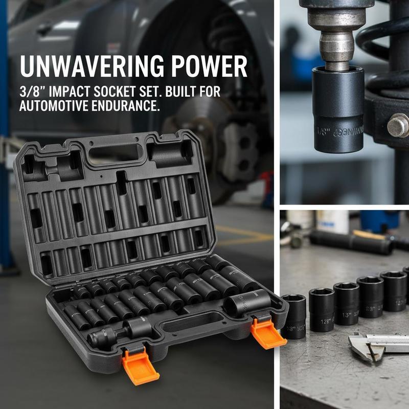 3/8인치 드라이브 임팩트 공구 세트 25종 SAE 5 - Workshop Marking Tools 리뷰 및 가격