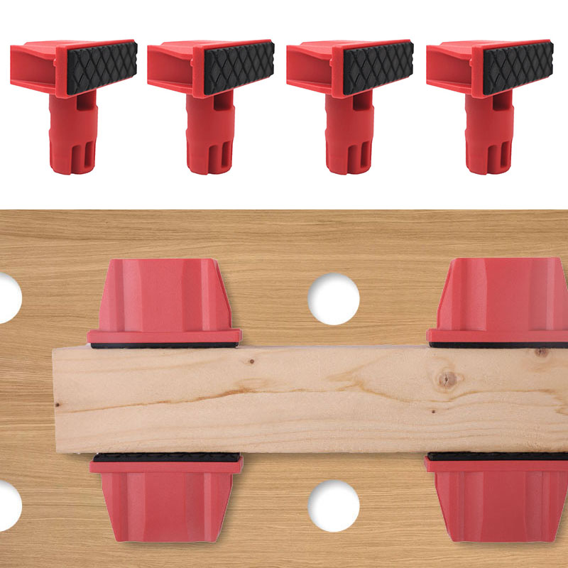 4Pcs 플라스틱 벤치 개, 클램프 작업대 용 실리콘  - Workshop Tools Box 리뷰 및 가격