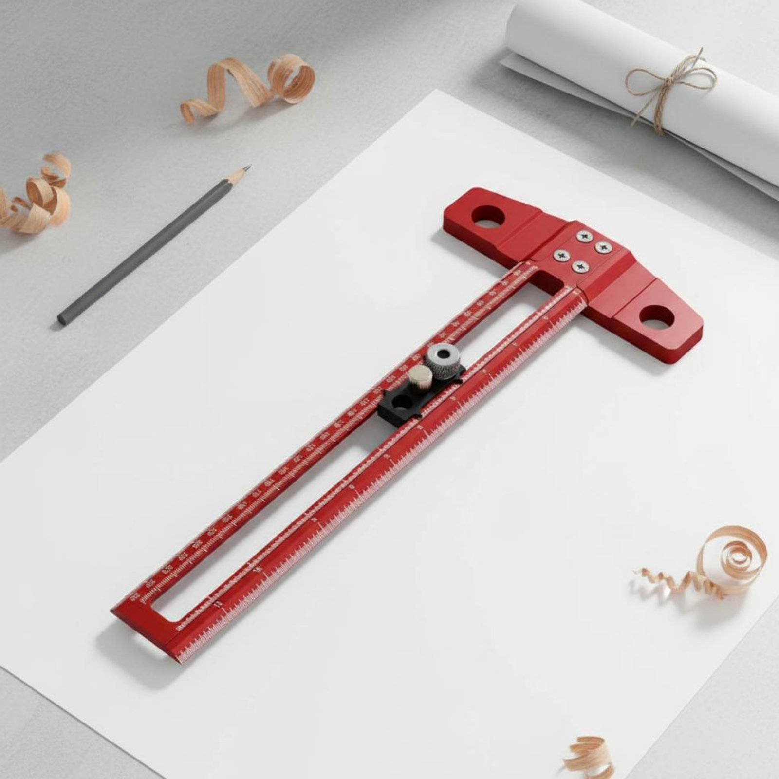 T자형 자, 레이저 각인 눈금, 목공용 T자, 목공 마 - Workshop Marking Tools 리뷰 및 가격