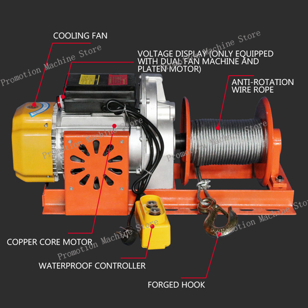 500kg 30m 전기 케이블 호이스트 리프팅 와이어  - Workshop Tools Hanging 리뷰 및 가격