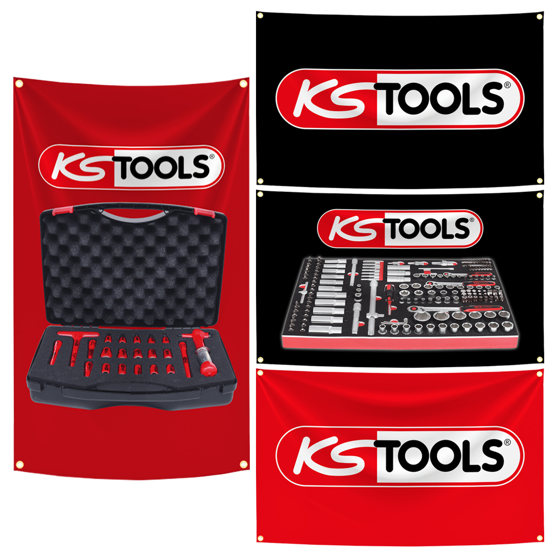 KS TOOLS 브랜드 깃발 태피스트리 3x5피트(90 - Ks Tools Workshop 리뷰 및 가격