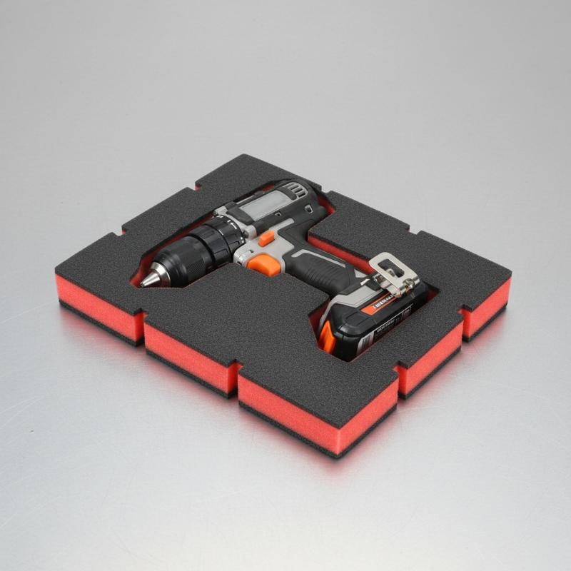 1Pcs 레드 블랙 충격 방지 폼 인서트 도구 정리함  - Workshop Tools Box 리뷰 및 가격