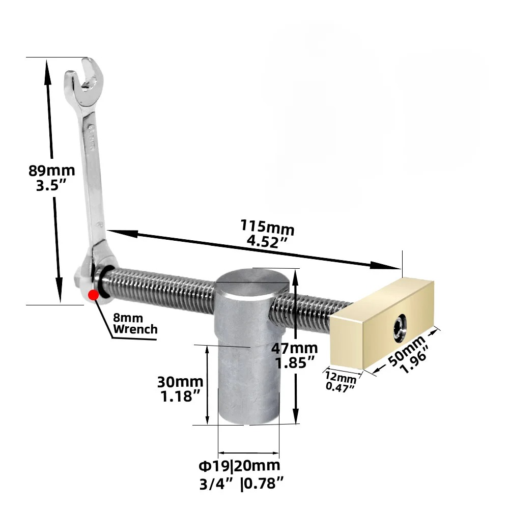 목공 데스크탑 클립 빠른 고정 클립 클램프 19mm/2 - Workshop Tools Vice 리뷰 및 가격